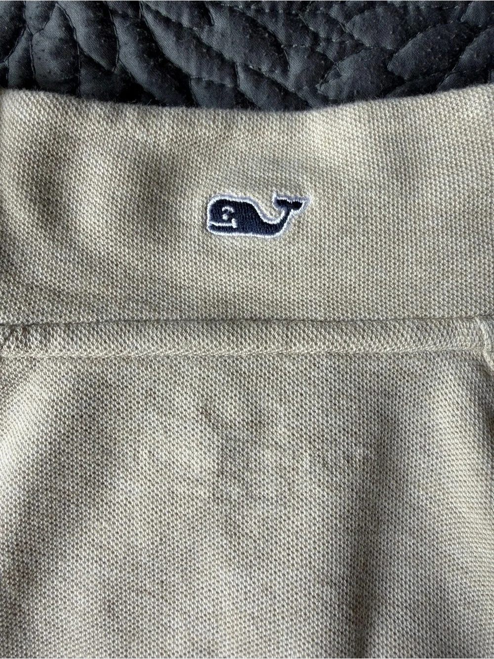 Vineyard Vines Men’s XS Cream 1/4 Zip Pullover Sweater